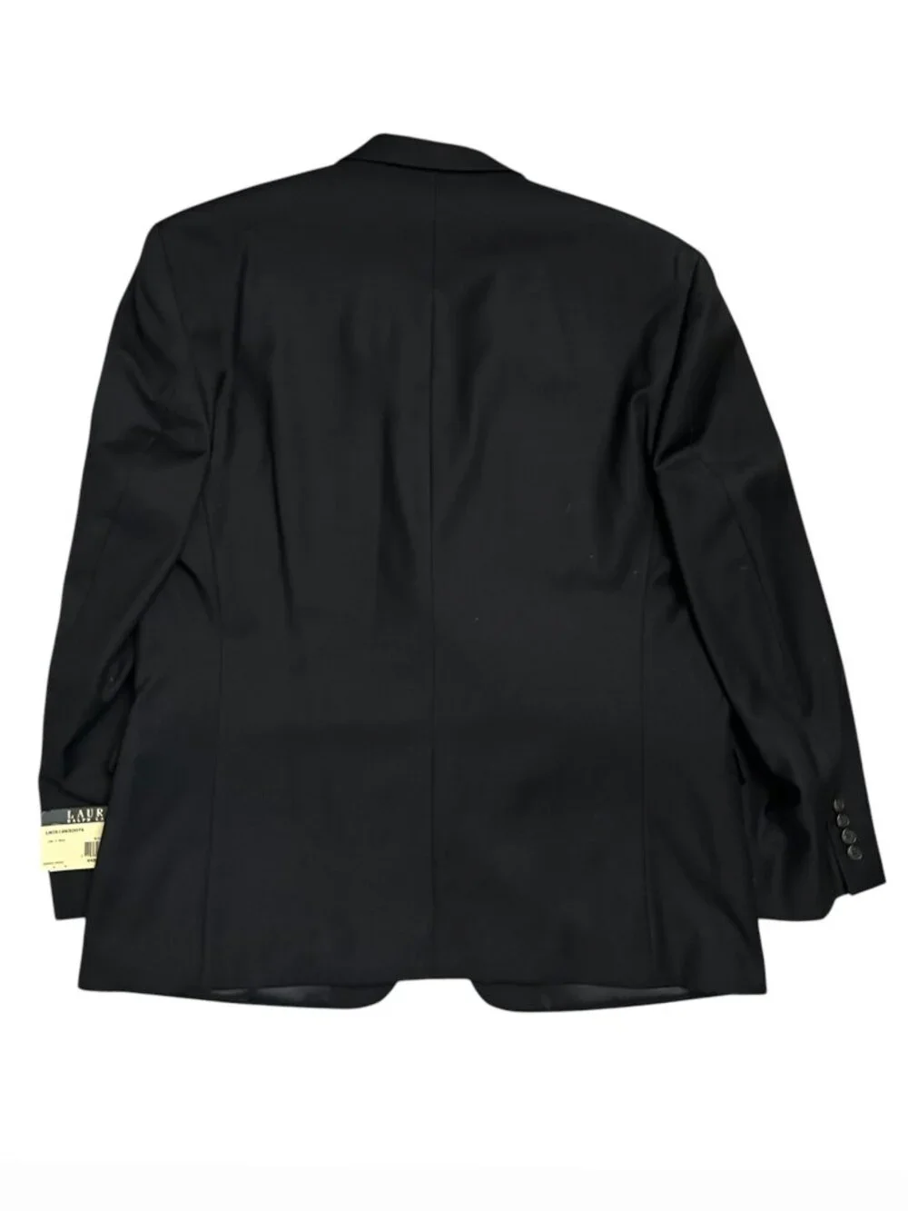 Lauren Ralph Lauren Men's Size 44S Black 100% Wool Ultraflex Blazer Jacket NWT